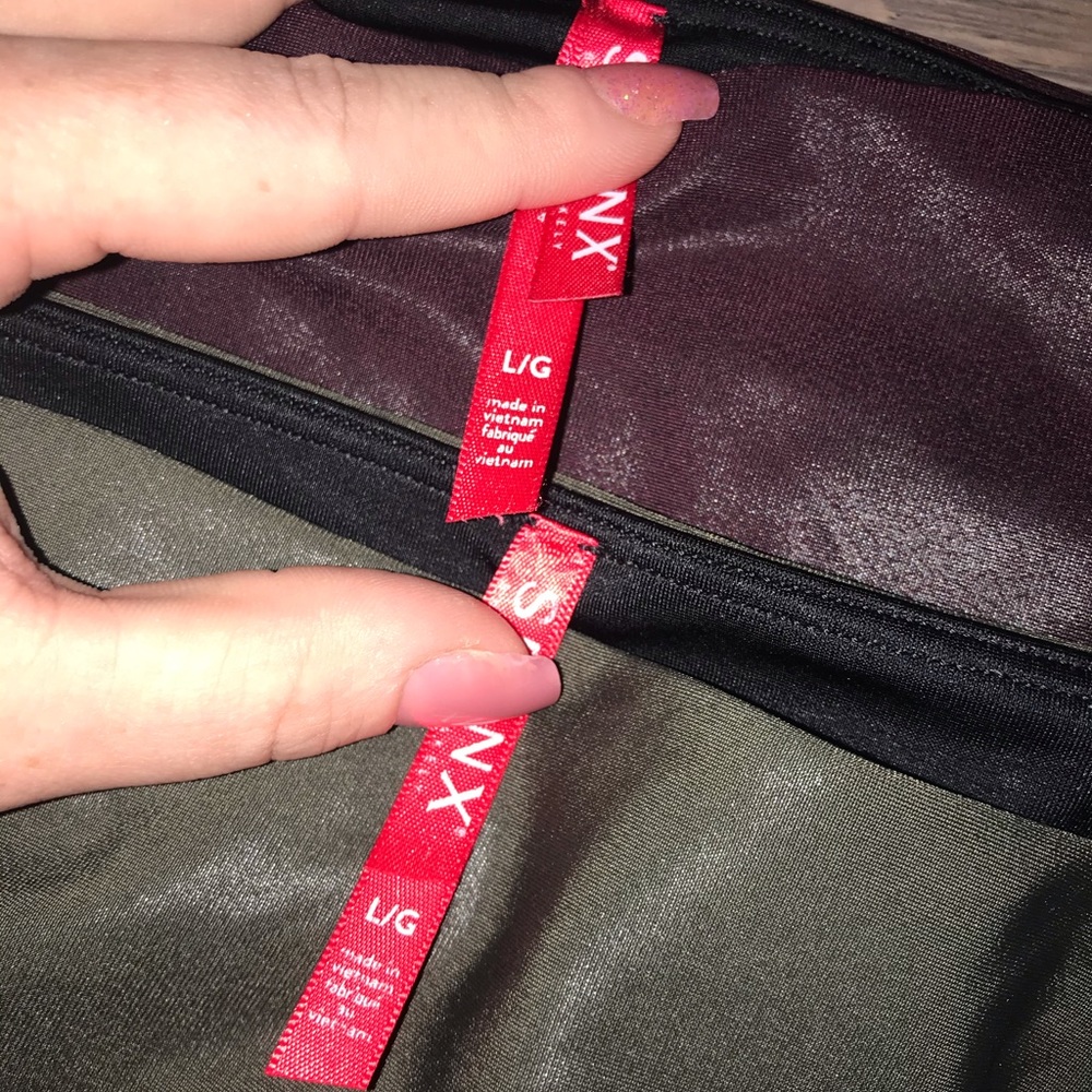 Faux leather leggings